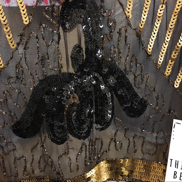 Free People | Boho Embellished Sequin Dress - Picture 7 of 8